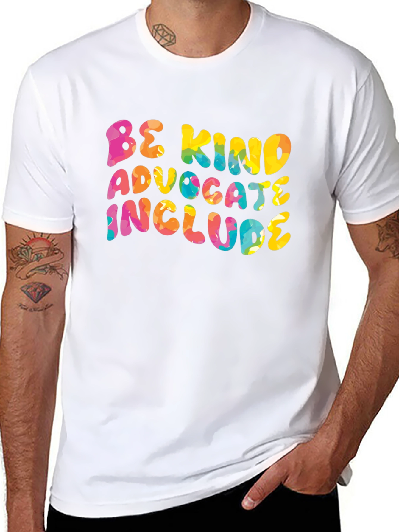 Be Kind Advocate Include Graphic Tee