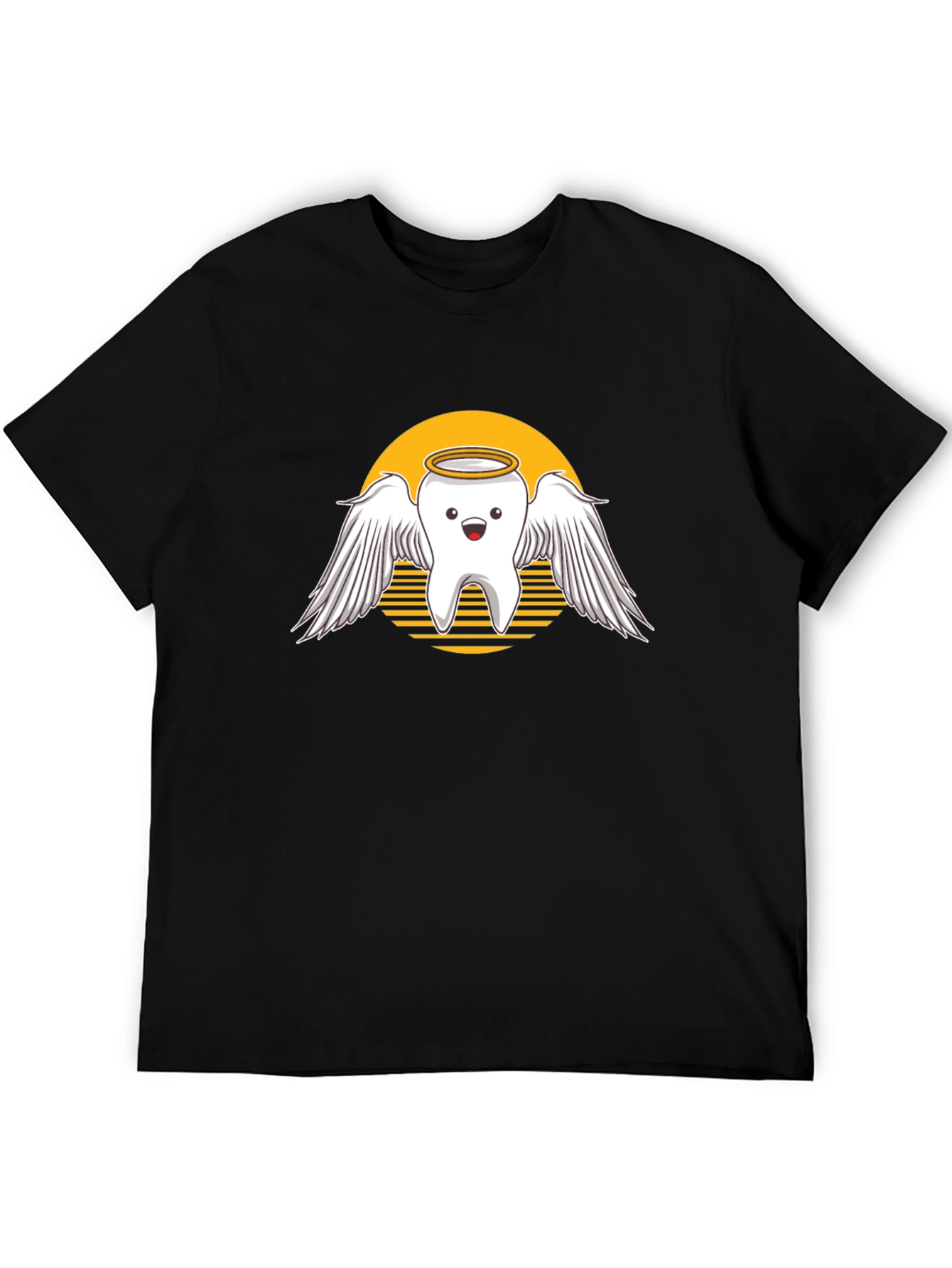 Angel Tooth Graphic Tee - Dentist Humor Shirt
