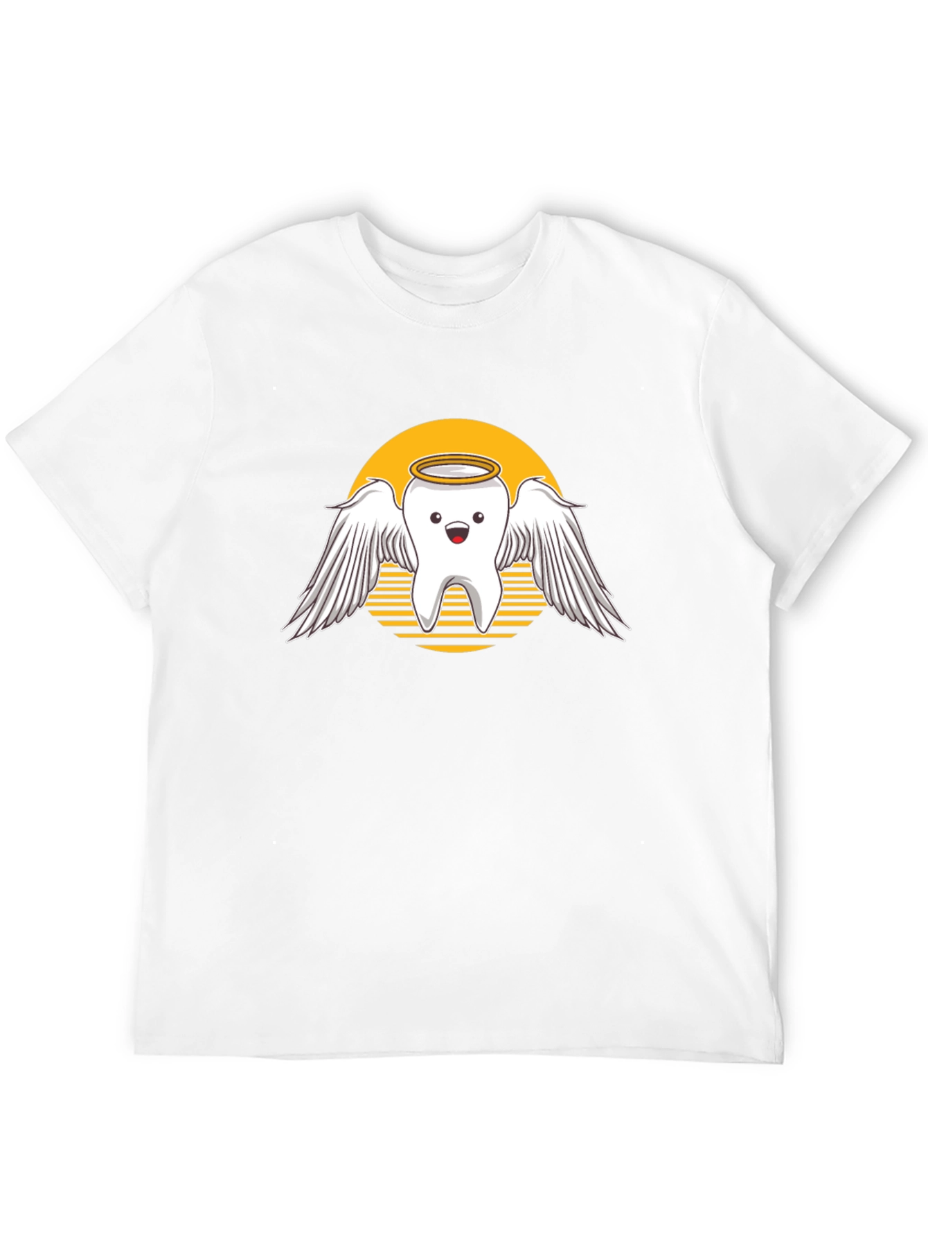 Angel Tooth Graphic Tee - Dentist Humor Shirt