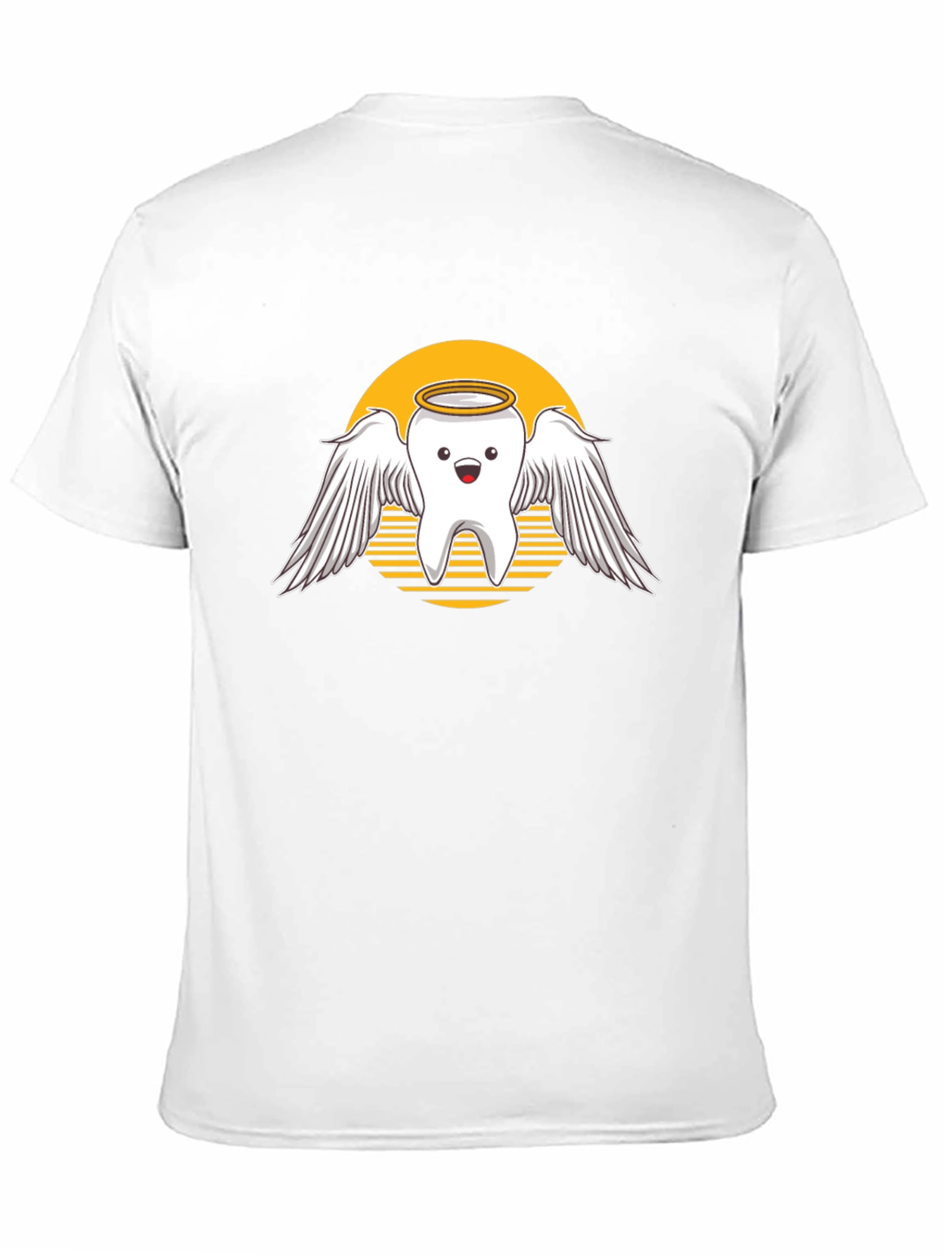 Angel Tooth Graphic Tee - Dentist Humor Shirt
