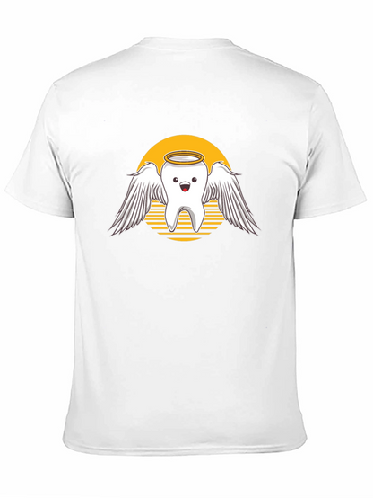 Angel Tooth Graphic Tee - Dentist Humor Shirt