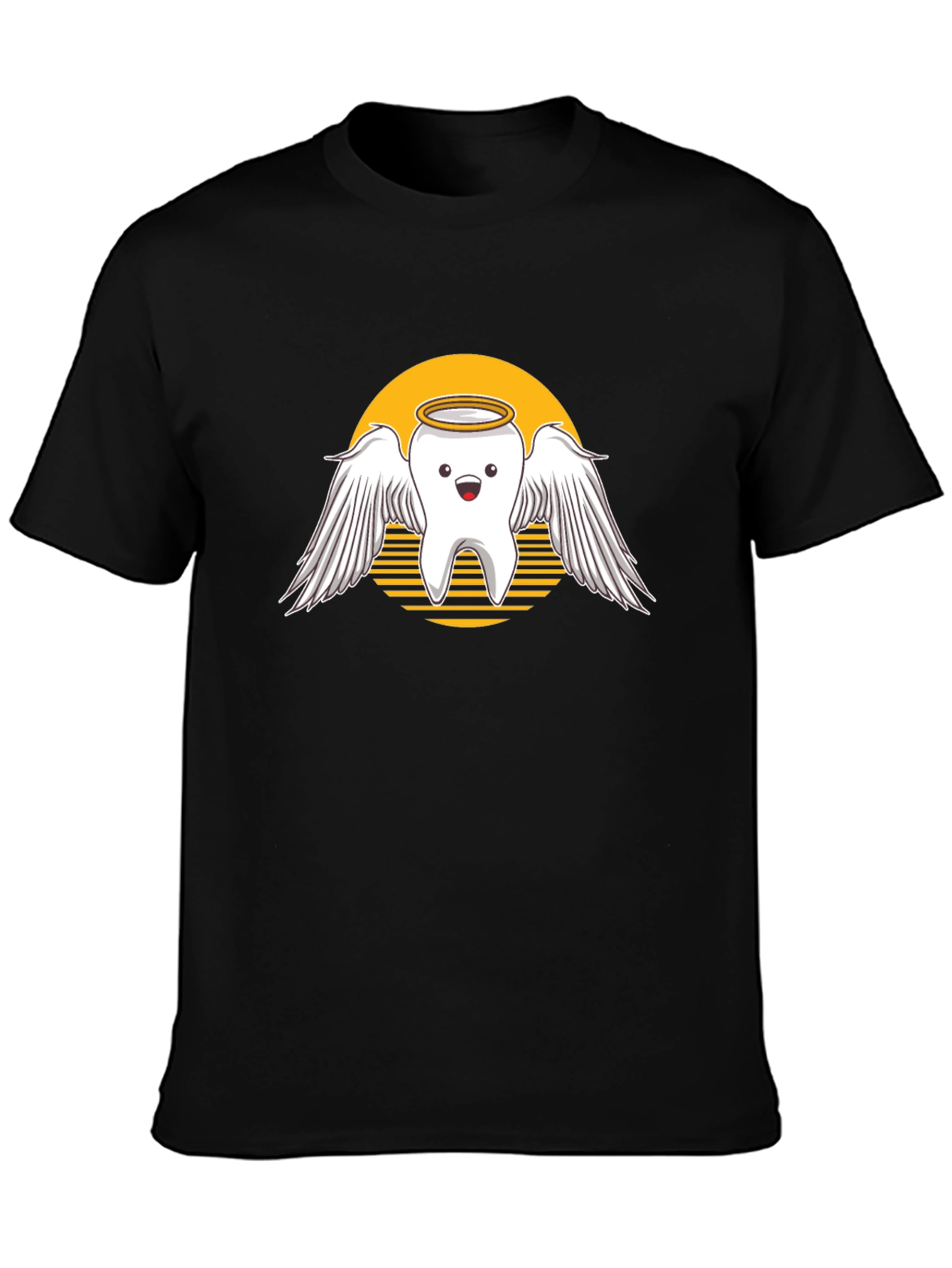 Angel Tooth Graphic Tee - Dentist Humor Shirt