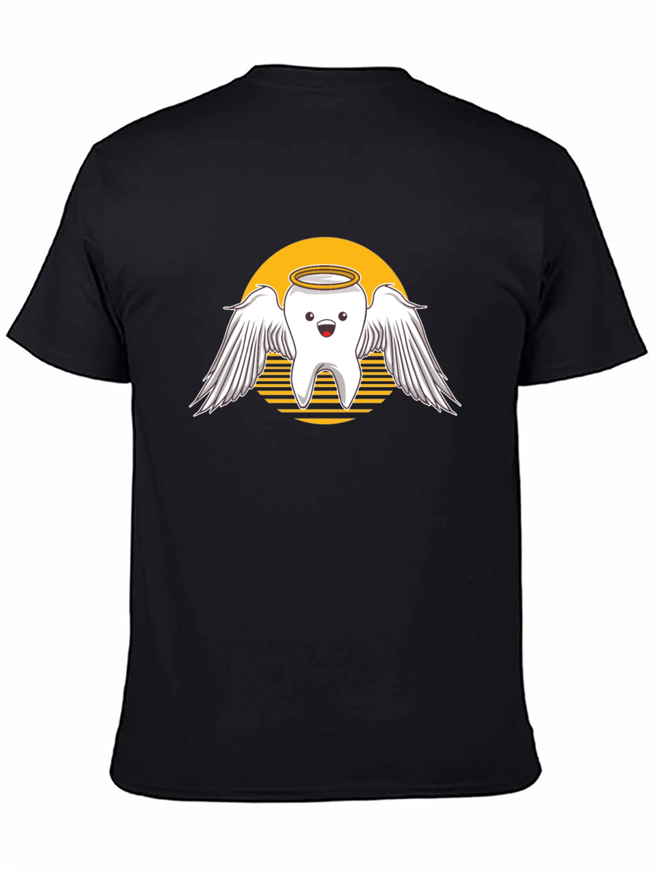 Angel Tooth Graphic Tee - Dentist Humor Shirt