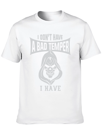 Bad Temper Grim Reaper Graphic T-Shirt