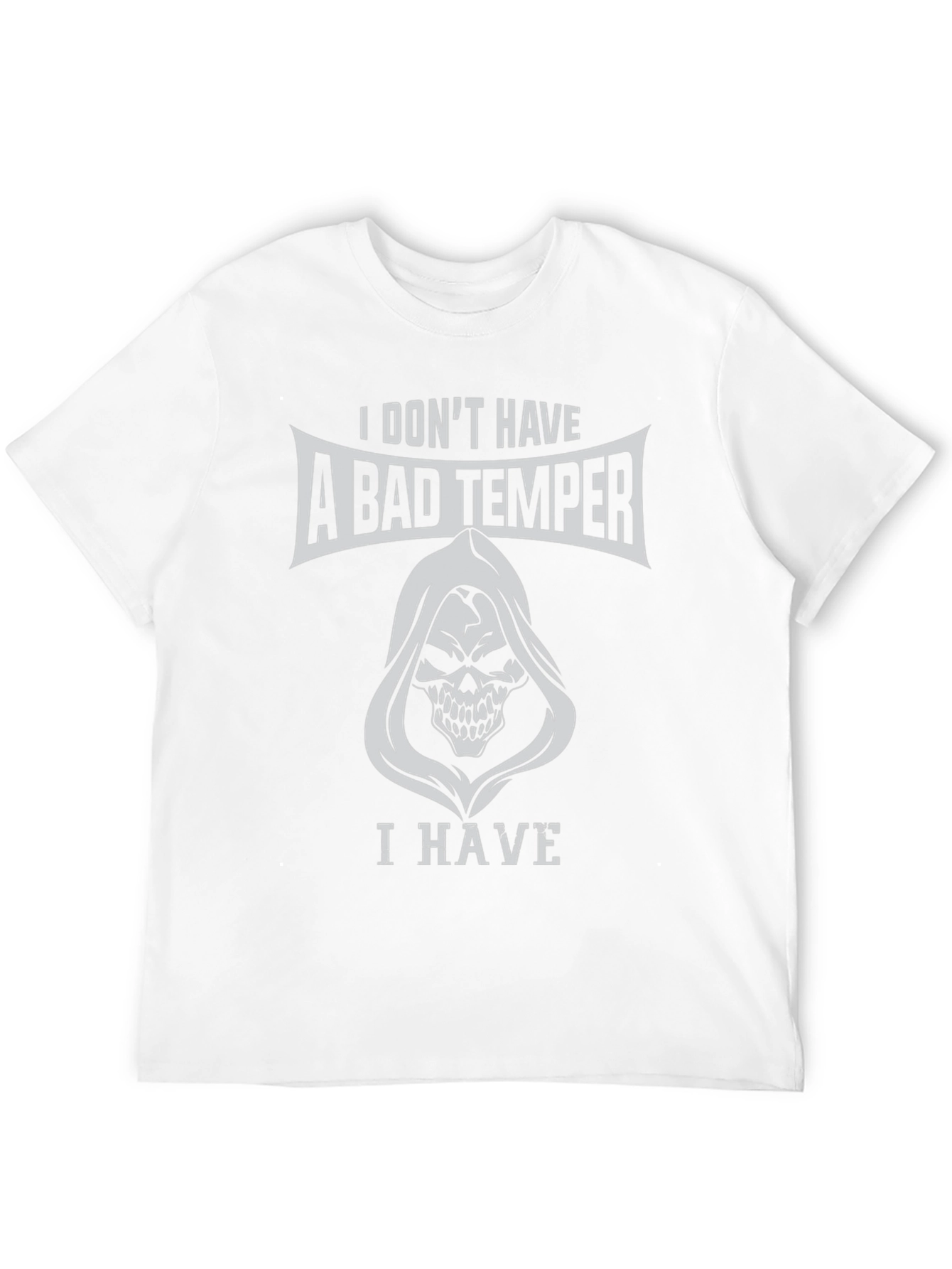 Bad Temper Grim Reaper Graphic T-Shirt