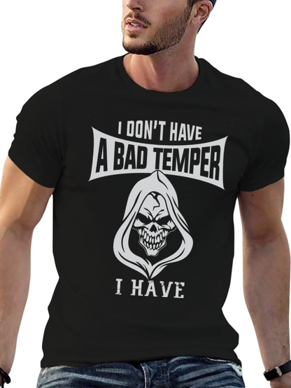 Bad Temper Grim Reaper Graphic T-Shirt