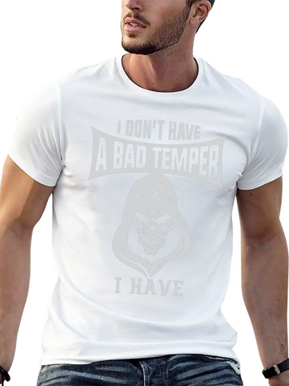 Bad Temper Grim Reaper Graphic T-Shirt