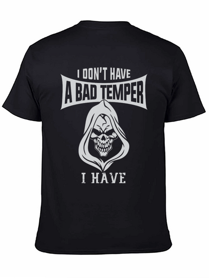 Bad Temper Grim Reaper Graphic T-Shirt