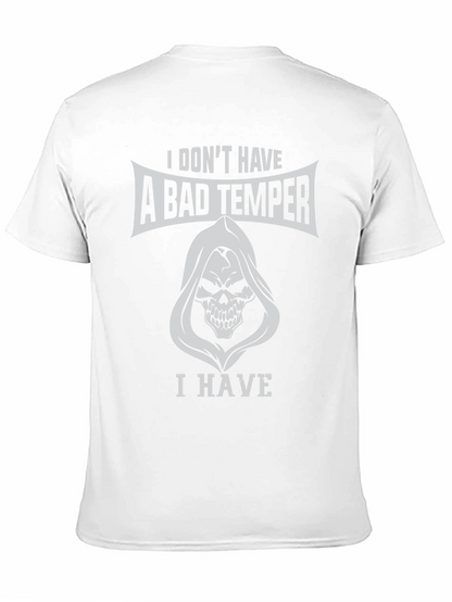 Bad Temper Grim Reaper Graphic T-Shirt