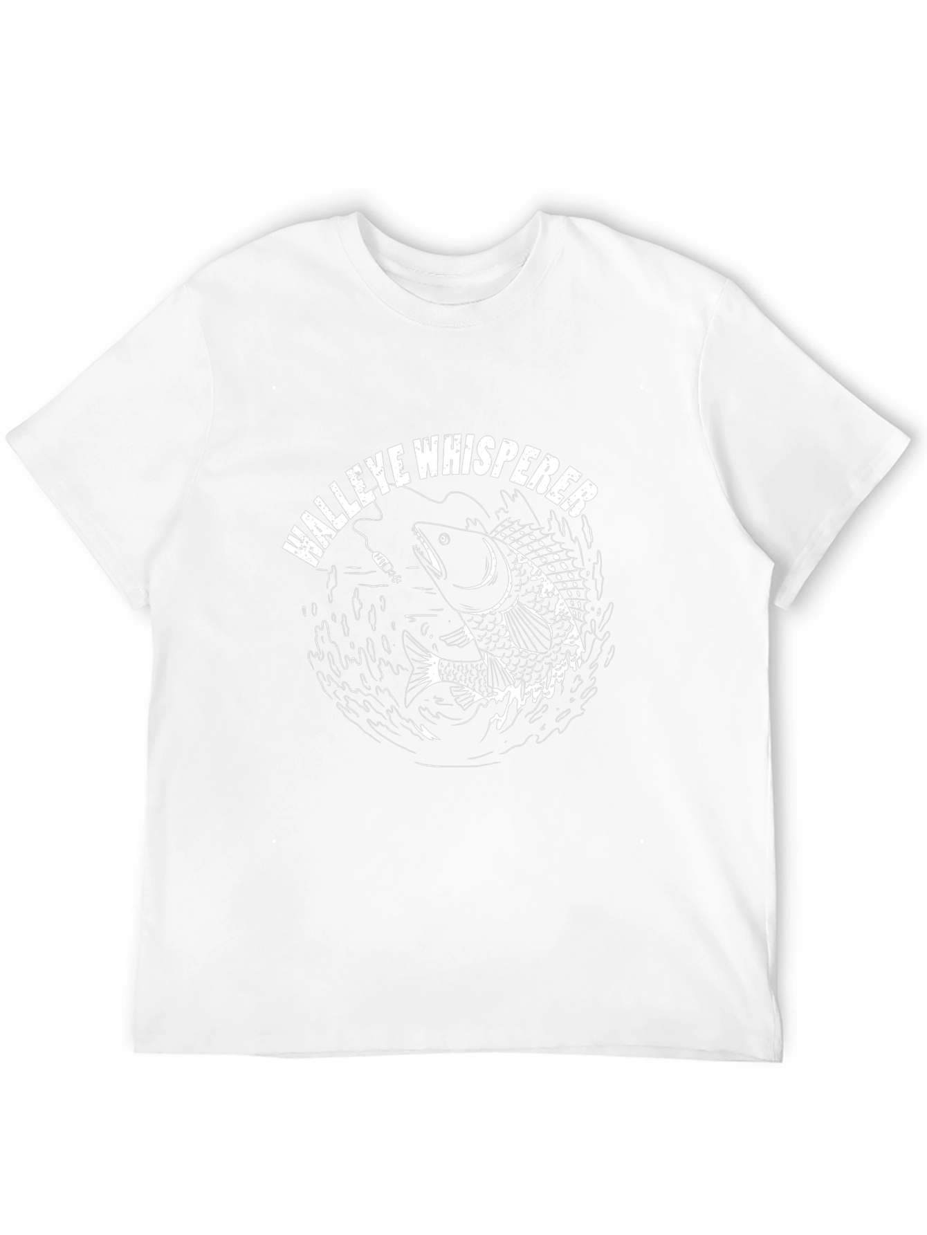 Walleye Whisperer Graphic T-Shirt Black