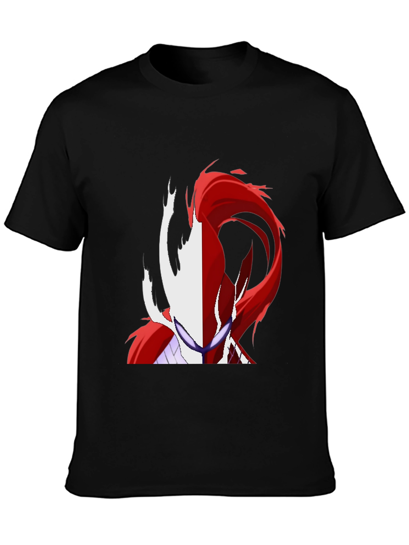 Anime Character Black T-Shirt