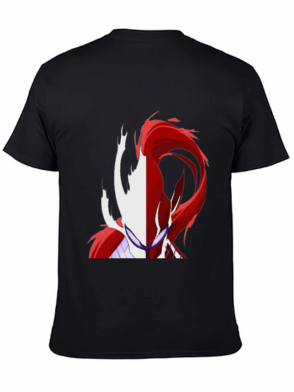 Anime Character Black T-Shirt