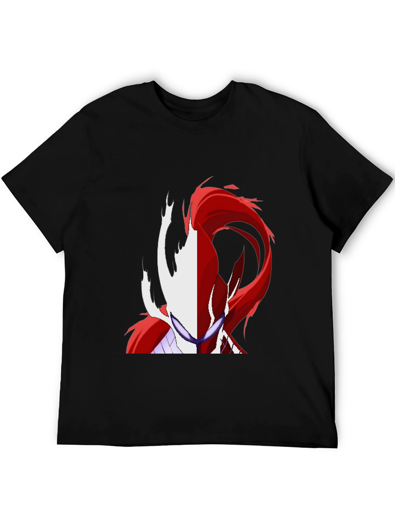 Anime Character Black T-Shirt