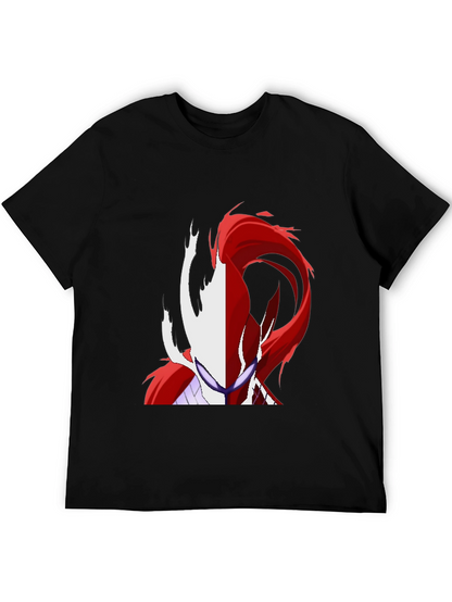Anime Character Black T-Shirt