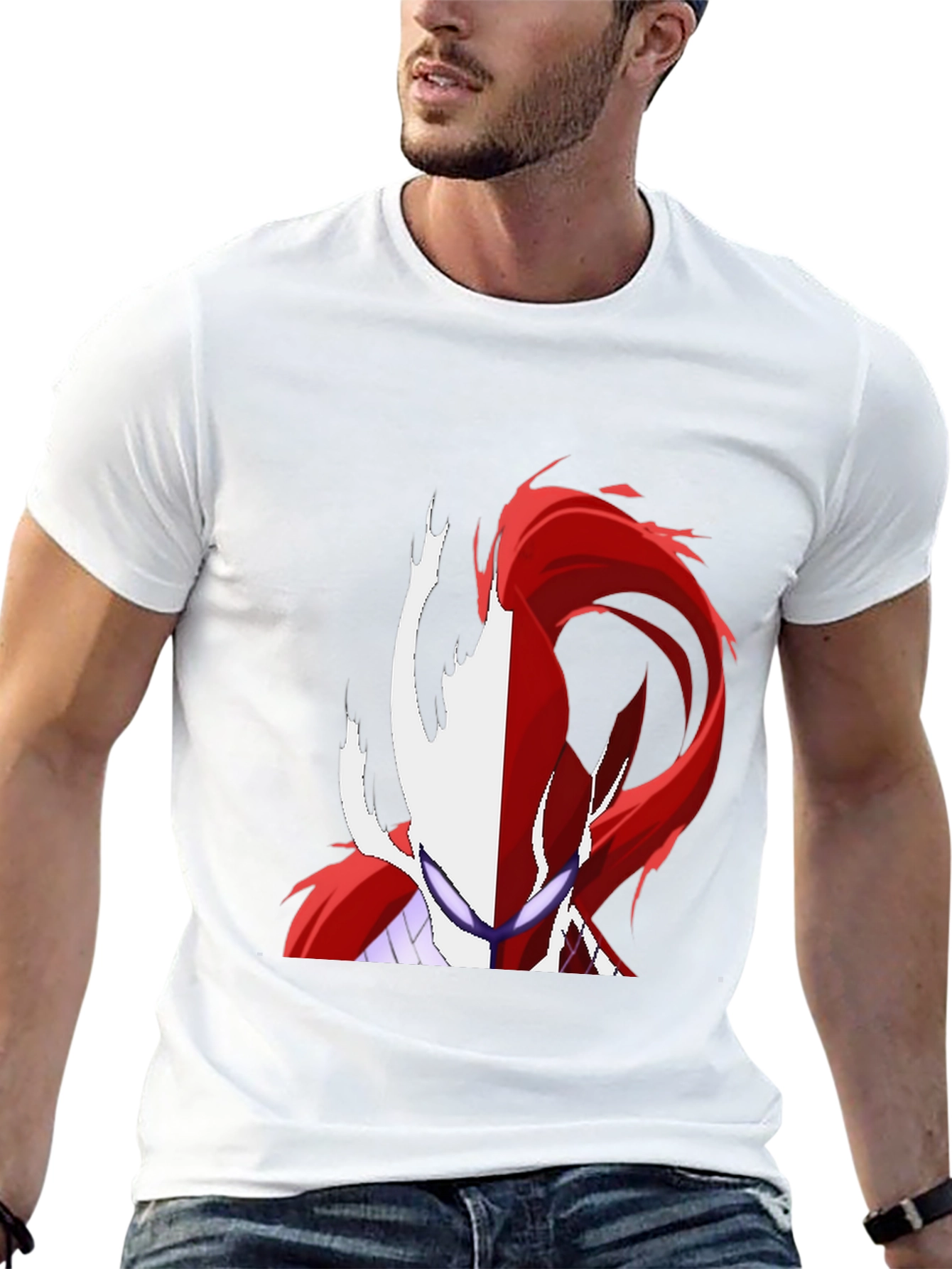 Anime Character Black T-Shirt