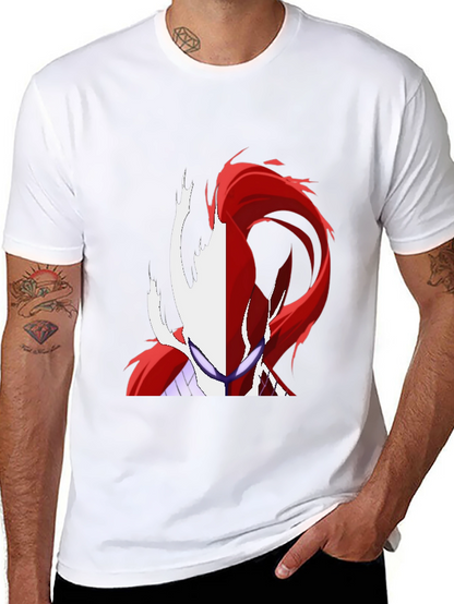 Anime Character Black T-Shirt