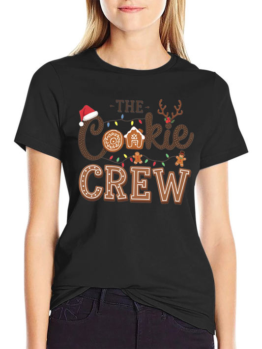 The Cookie Crew Christmas T-Shirt Holiday Fun
