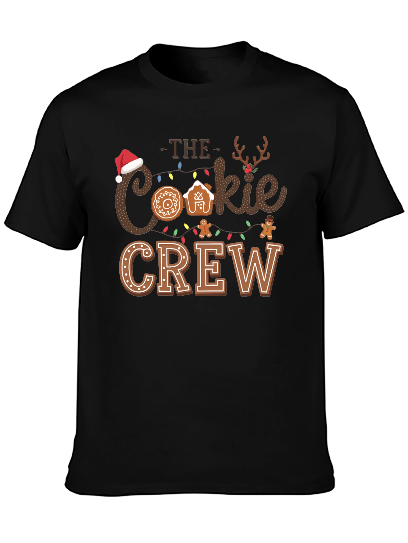 The Cookie Crew Christmas T-Shirt Holiday Fun