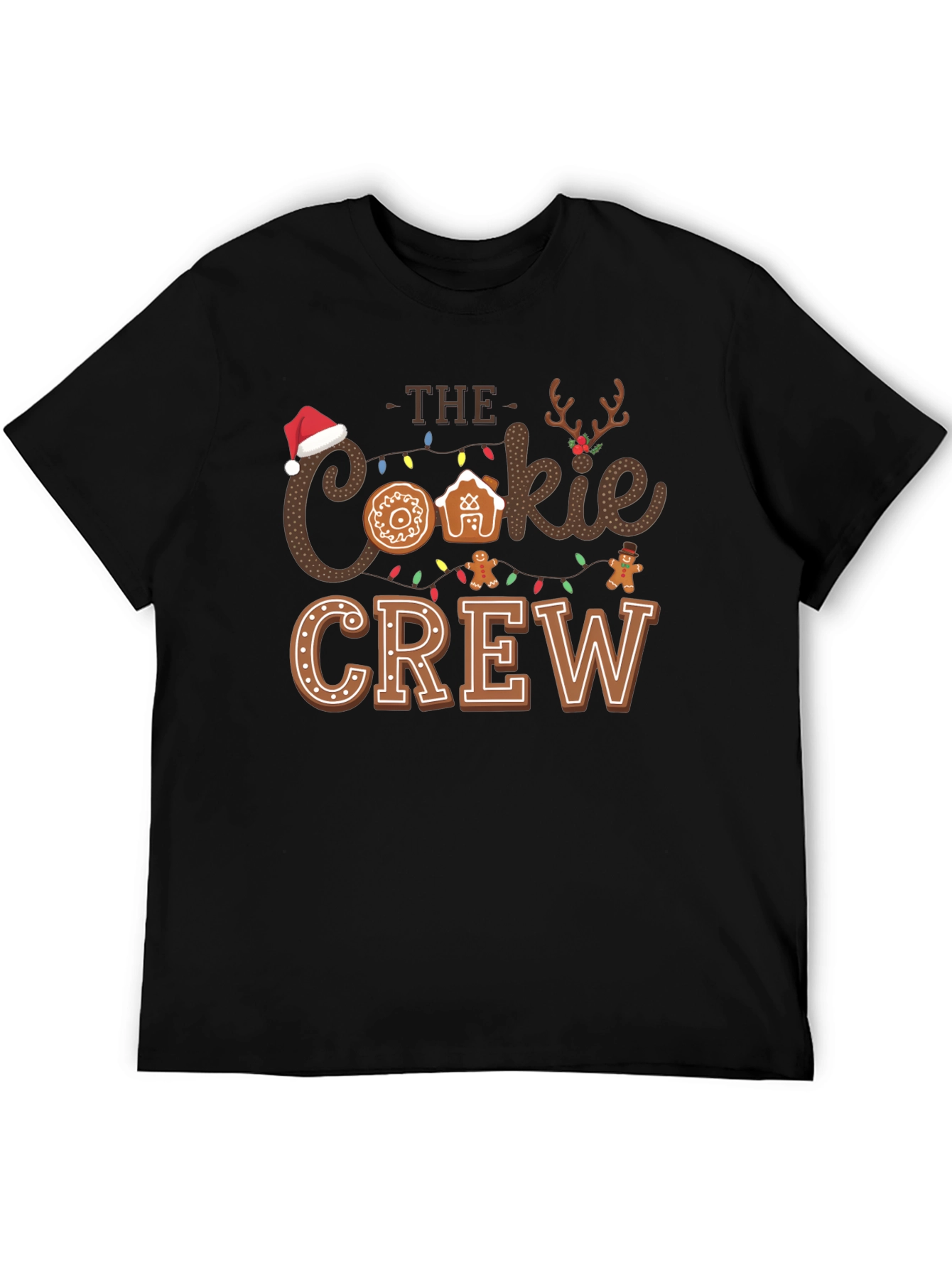 The Cookie Crew Christmas T-Shirt Holiday Fun