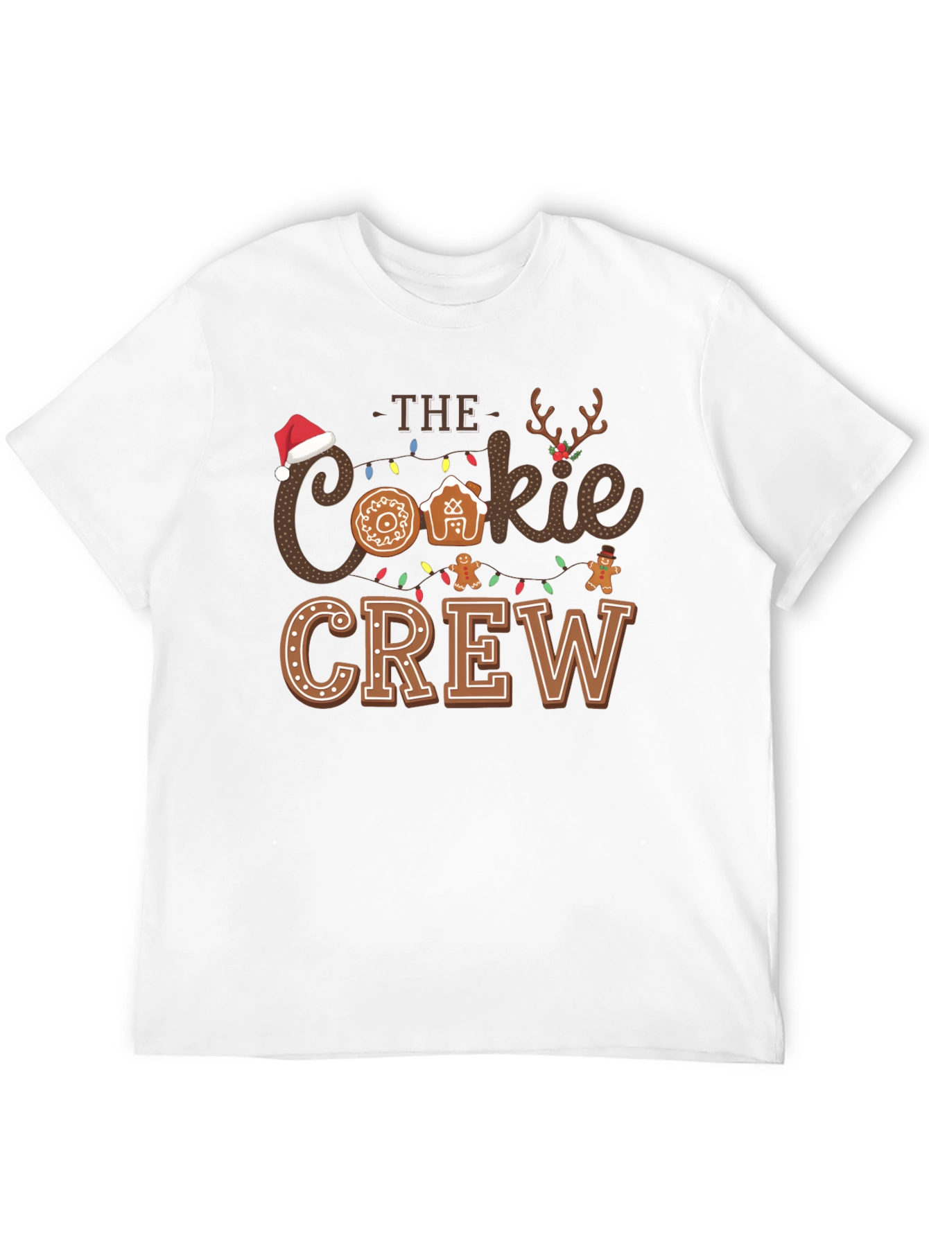 The Cookie Crew Christmas T-Shirt Holiday Fun