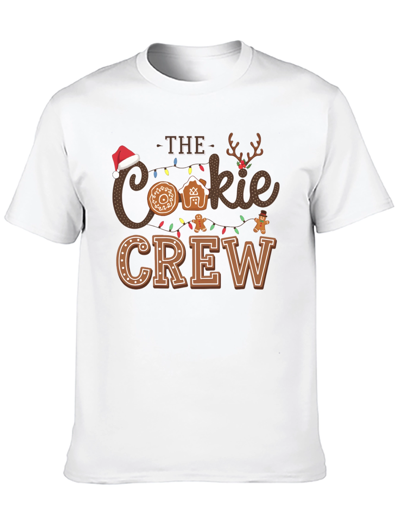 The Cookie Crew Christmas T-Shirt Holiday Fun