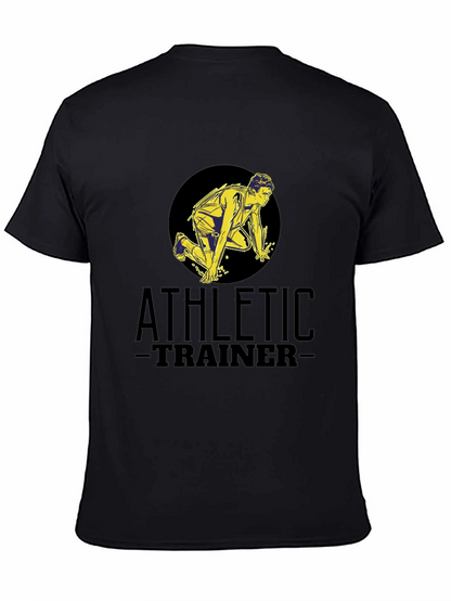 Athletic Trainer Graphic Tee - Black