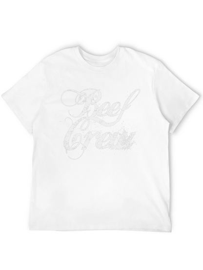 Beef Crew Graphic Tee - Soft Black T-Shirt