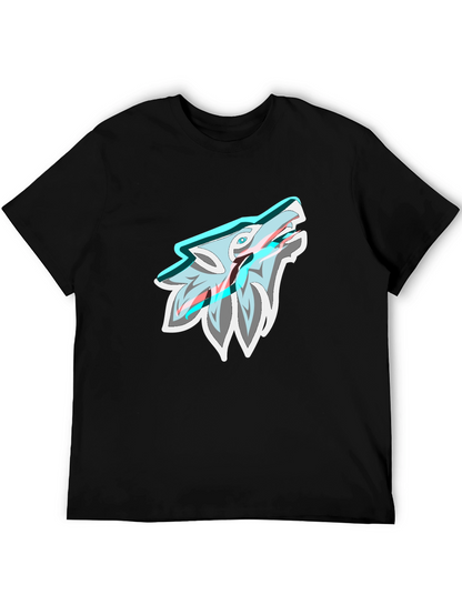 Wolf Graphic Print Tee - Cool Style
