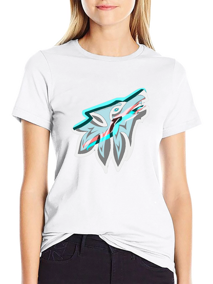 Wolf Graphic Print Tee - Cool Style