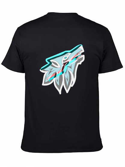 Wolf Graphic Print Tee - Cool Style