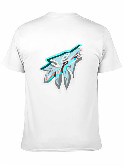 Wolf Graphic Print Tee - Cool Style