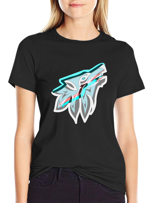 Wolf Graphic Print Tee - Cool Style
