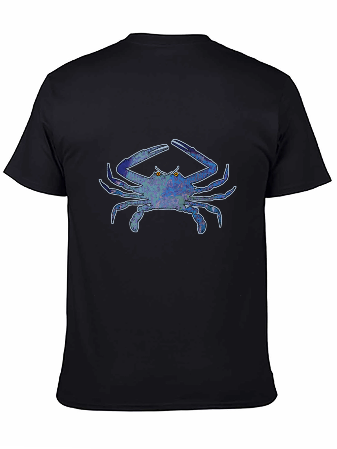 Blue Crab Graphic Tee - Bold Design Casual Style