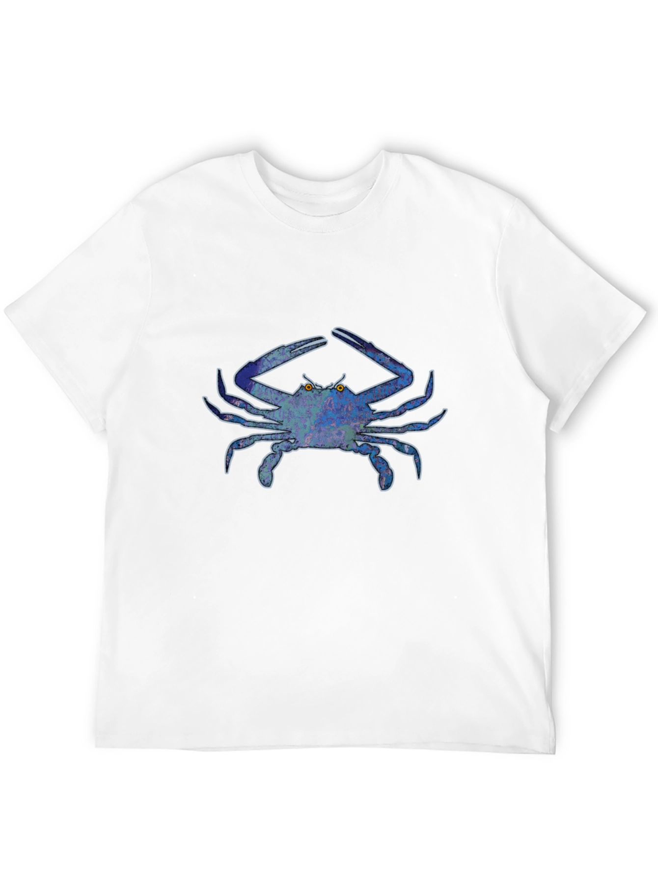 Blue Crab Graphic Tee - Bold Design Casual Style