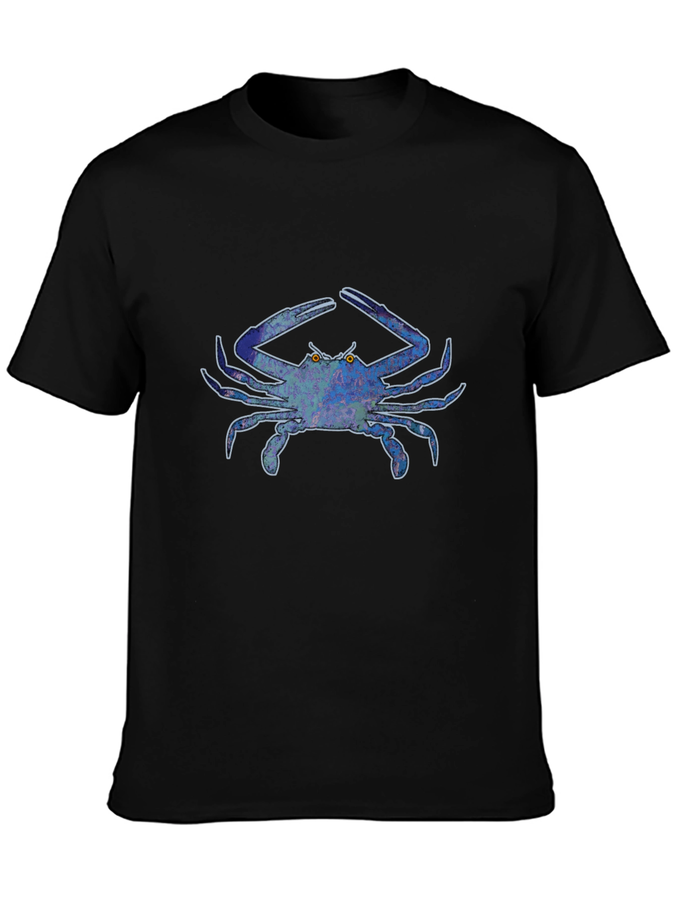 Blue Crab Graphic Tee - Bold Design Casual Style