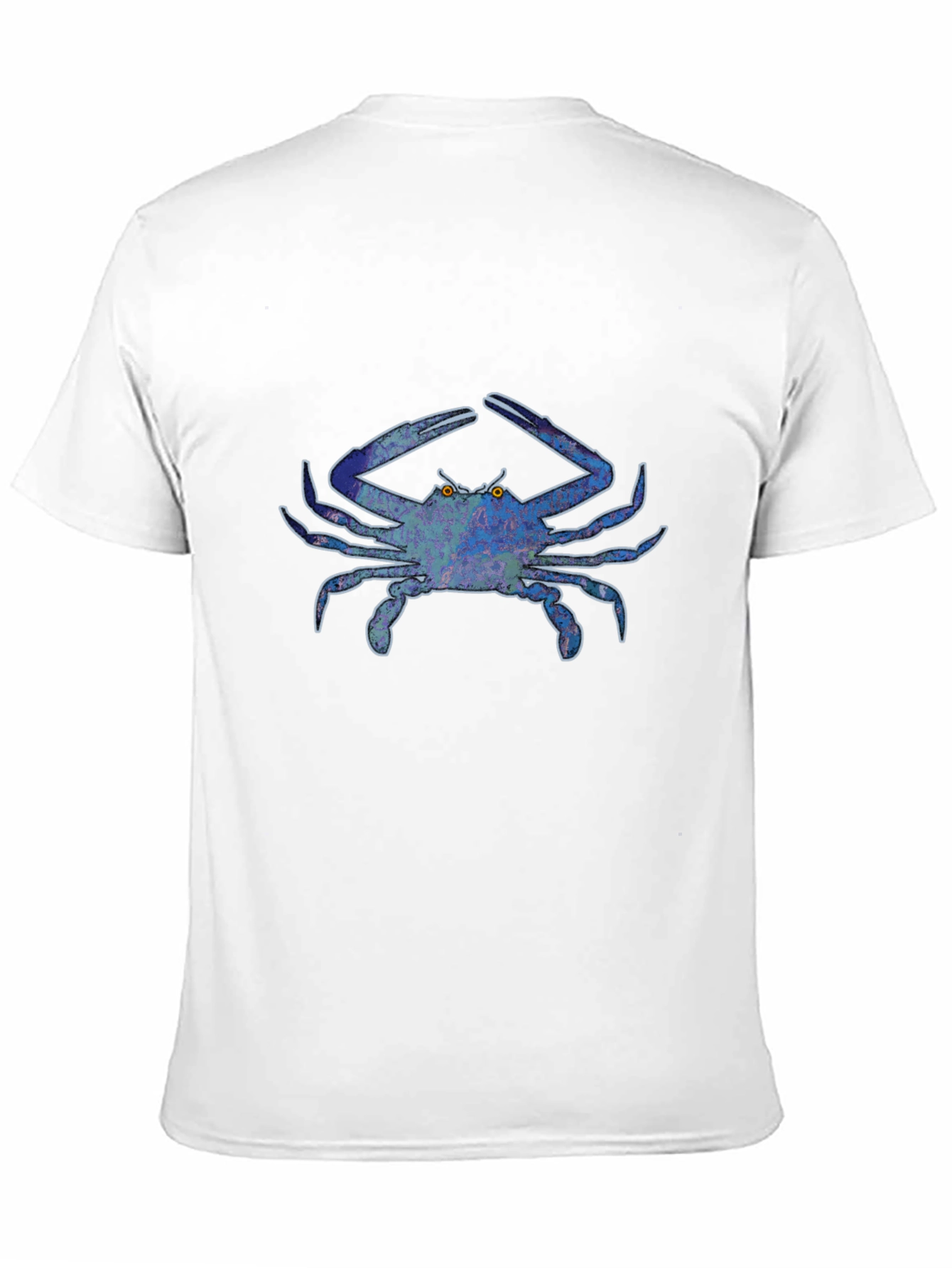 Blue Crab Graphic Tee - Bold Design Casual Style