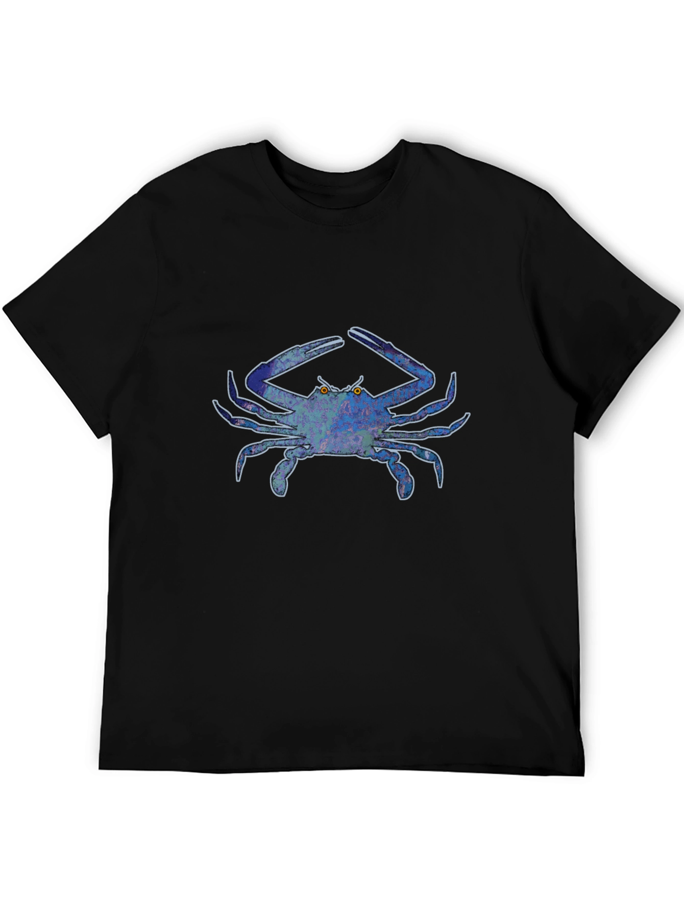 Blue Crab Graphic Tee - Bold Design Casual Style
