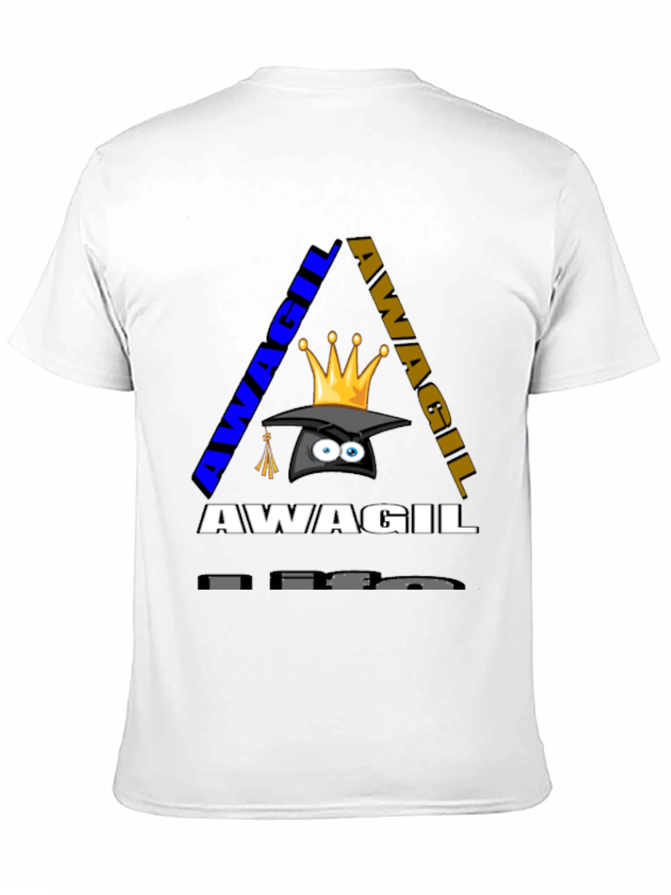Awagil Graphic Tee - Crown Grad