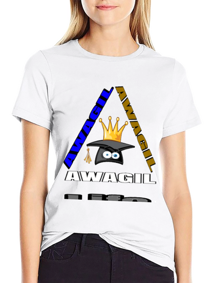 Awagil Graphic Tee - Crown Grad