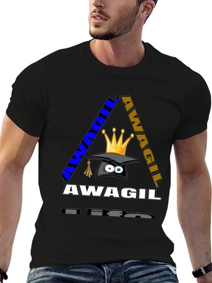 Awagil Graphic Tee - Crown Grad