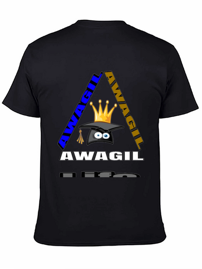 Awagil Graphic Tee - Crown Grad