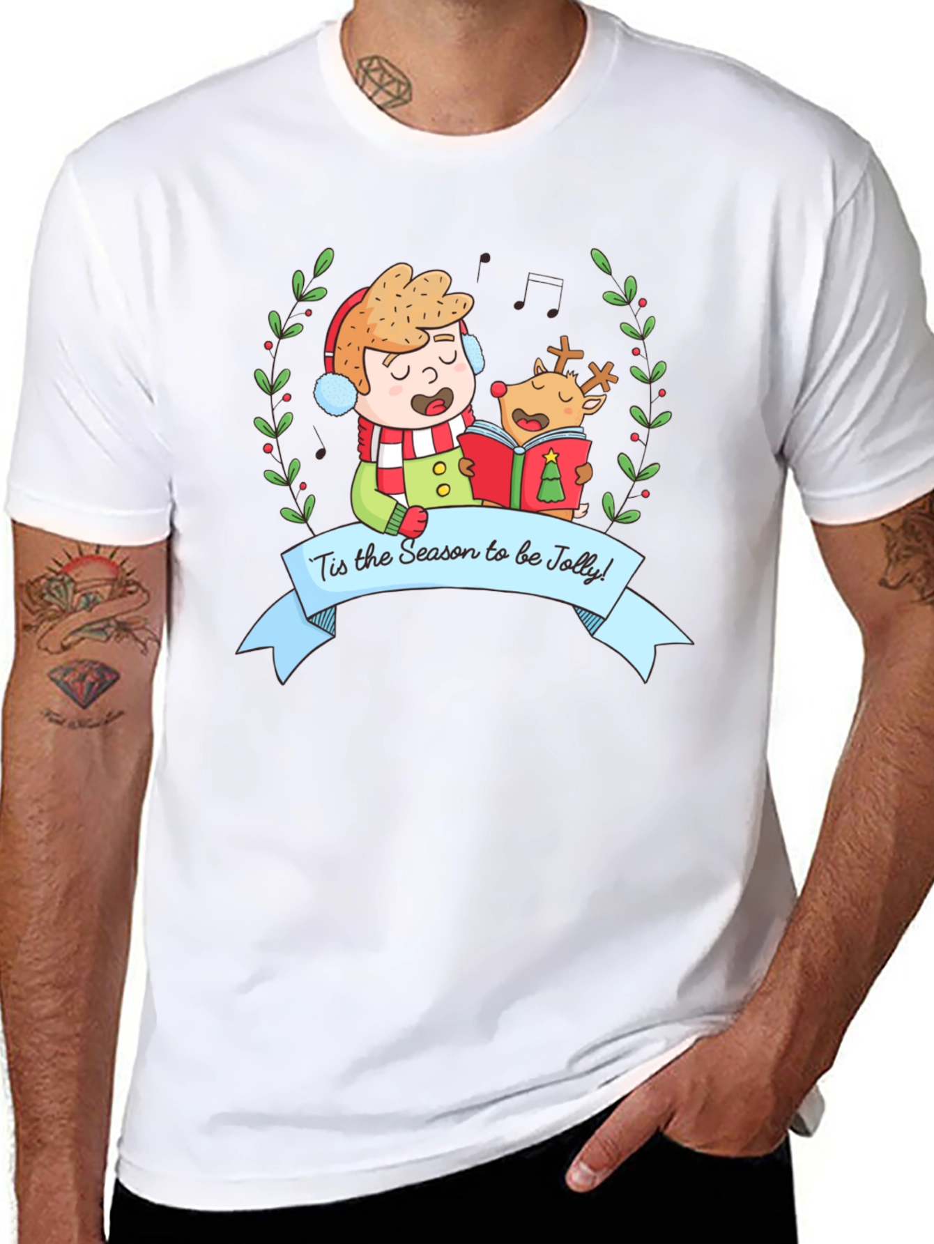 Tis the Season to be Jolly Christmas T-Shirt