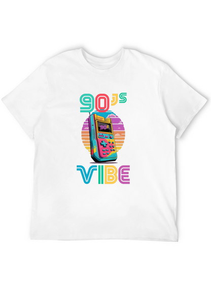 90s Vibe Graphic Tee - Retro Style