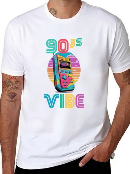 90s Vibe Graphic Tee - Retro Style