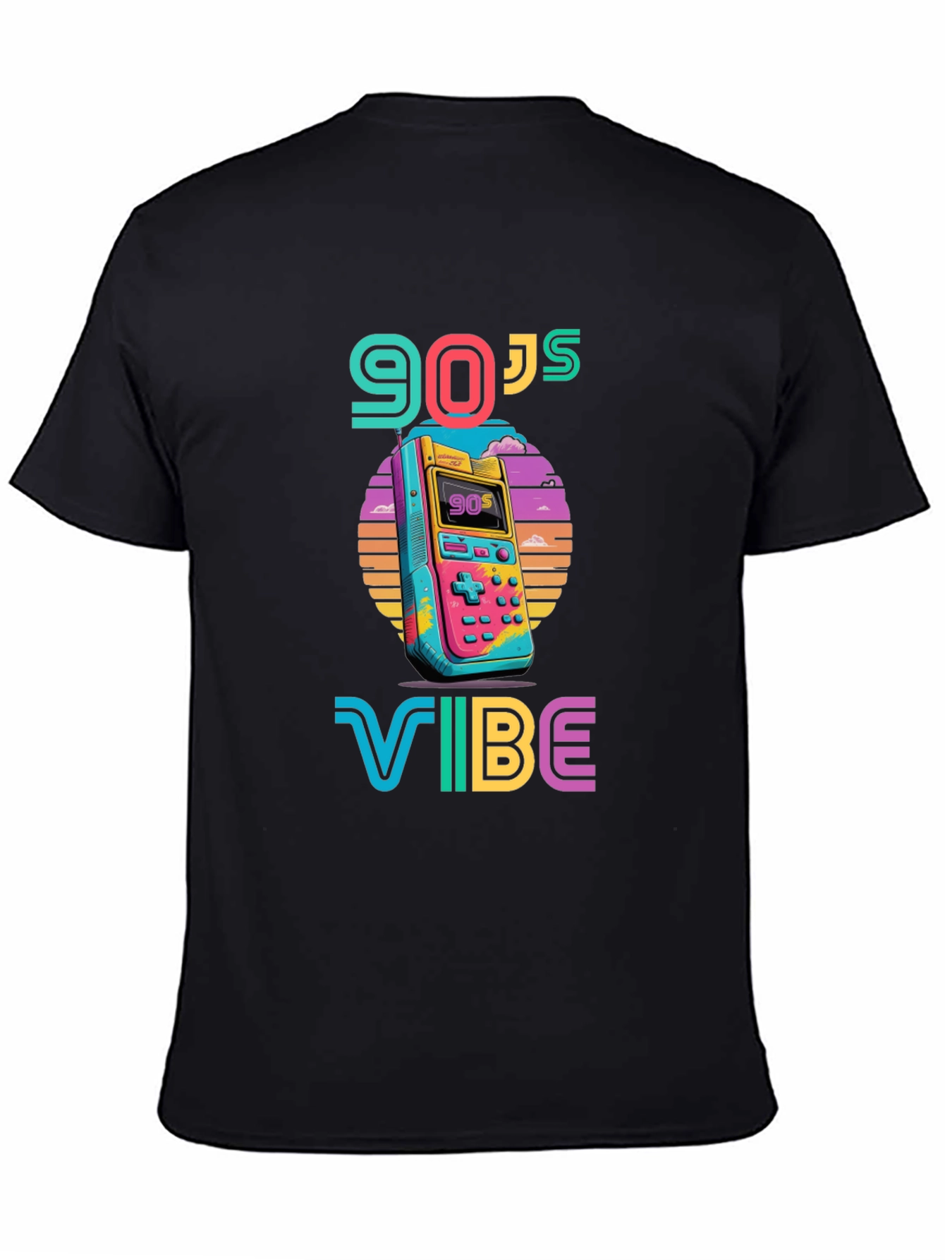 90s Vibe Graphic Tee - Retro Style