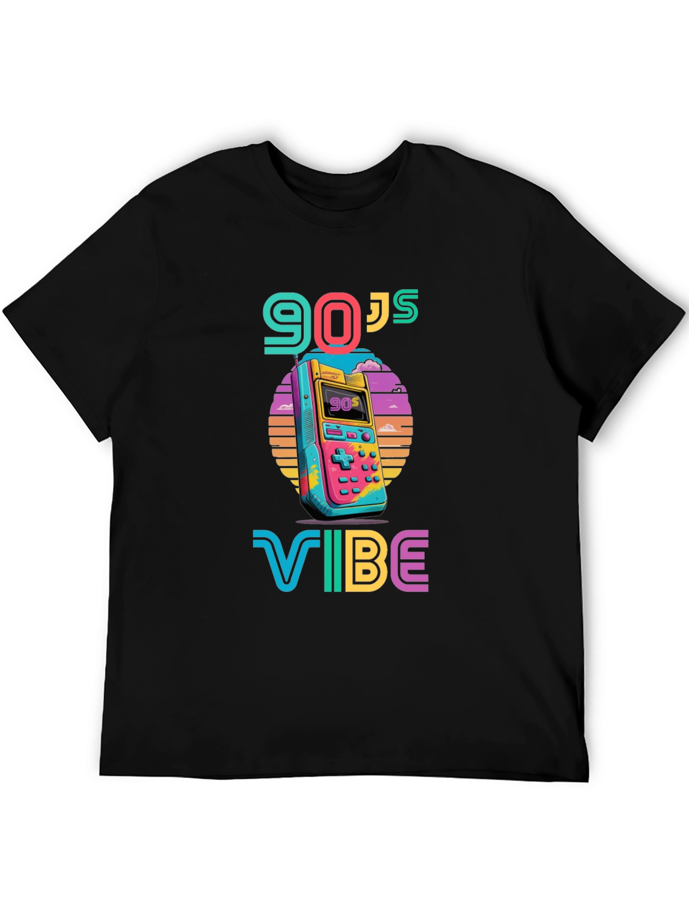 90s Vibe Graphic Tee - Retro Style