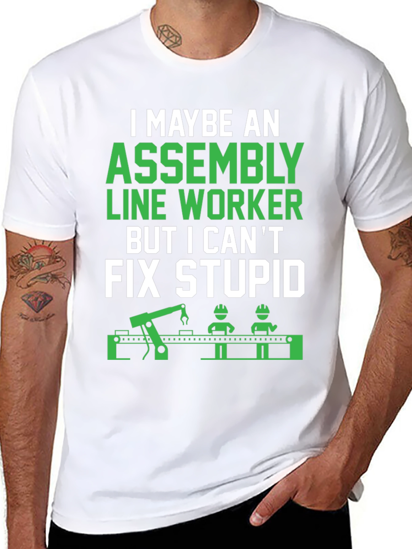 Assembly Line Worker Funny T-Shirt
