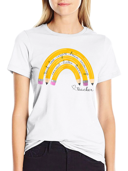 Teacher Rainbow T-Shirt