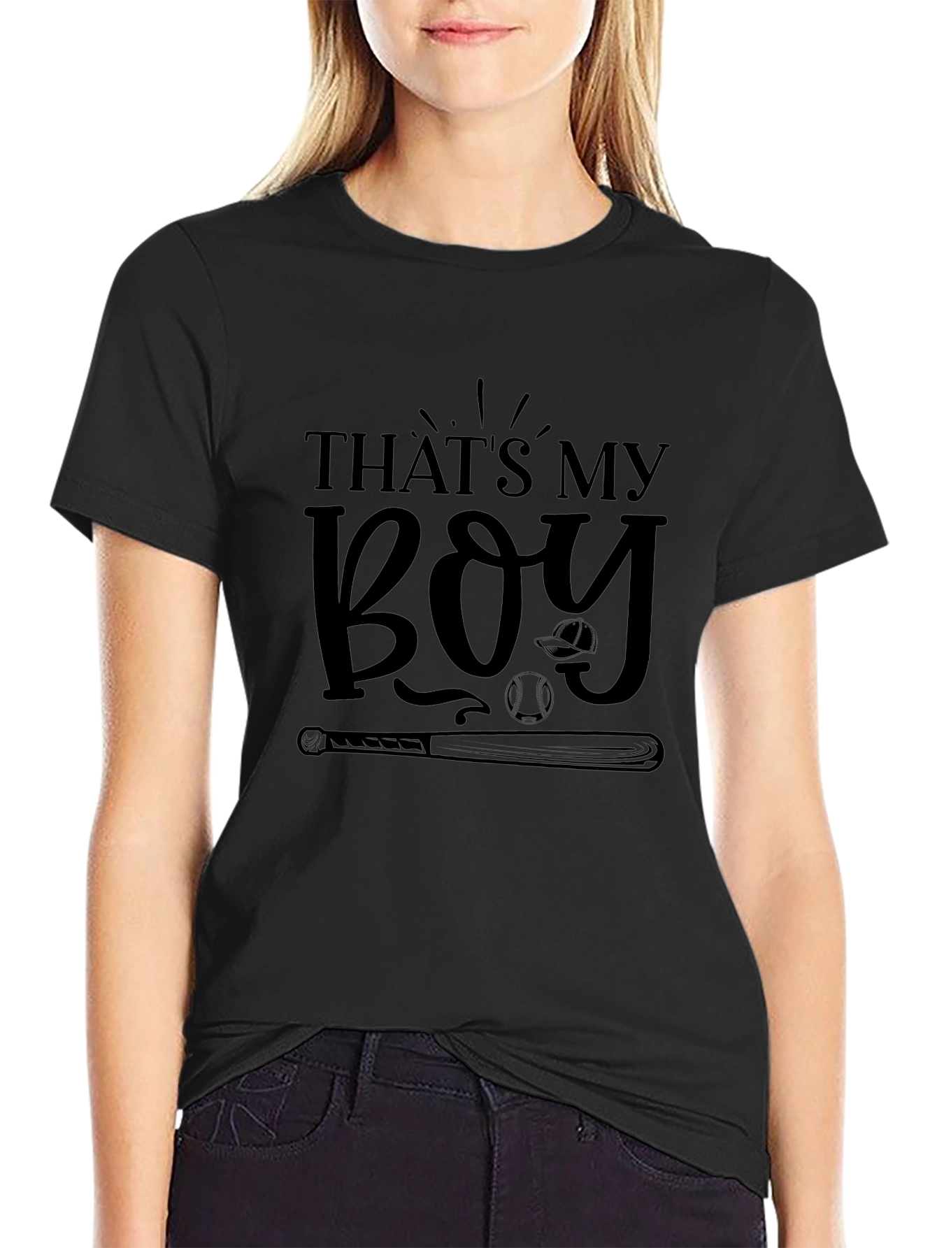 Thats My Boy Baseball Graphic Tee
