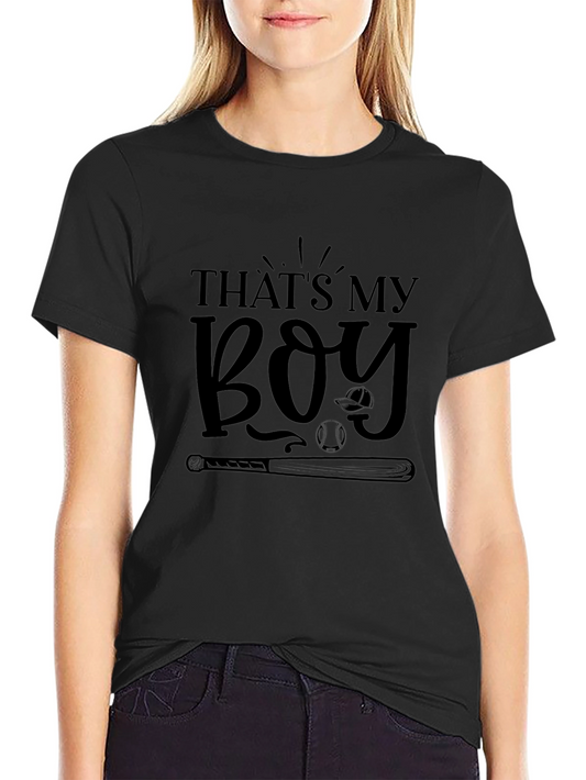 Thats My Boy Baseball Graphic Tee